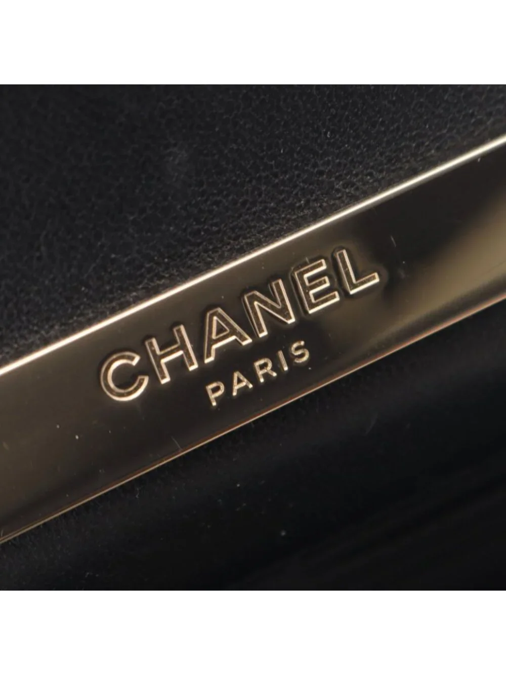Chanel Shoulder Bag Quilted Top Handle 2-Way Black Lambskin Chain Wallet